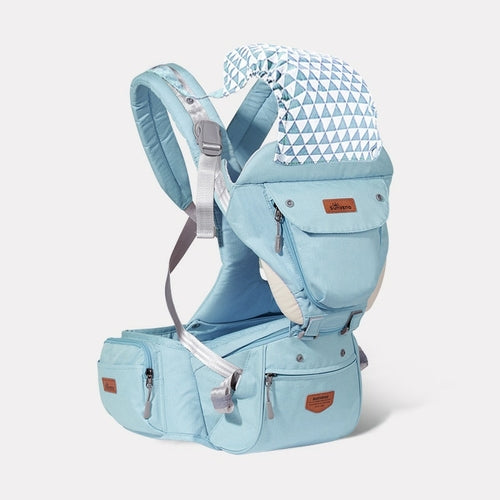 Porte-Bébé Ergonomique 3-en-1 avec Siège de Hanche