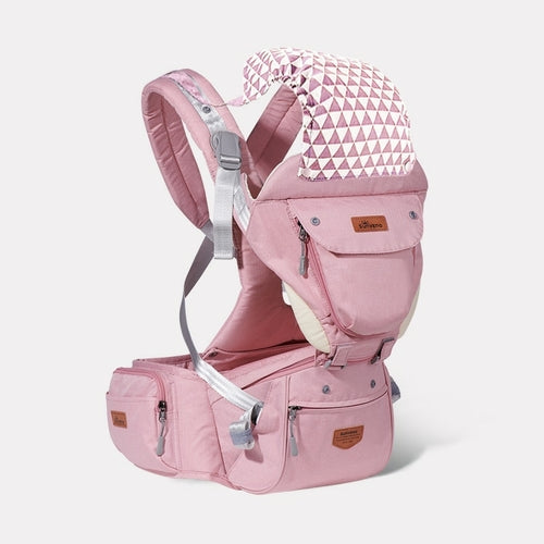 Porte-Bébé Ergonomique 3-en-1 avec Siège de Hanche