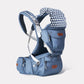 Porte-Bébé Ergonomique 3-en-1 avec Siège de Hanche
