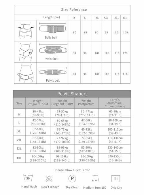 Ceinture de Récupération Post-Partum — Ventre, Taille & Bassin